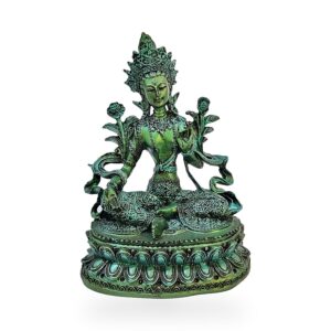 Estatua de Tara Verde, 15 x 11 x 7 cm. Go Natura, Manizales.