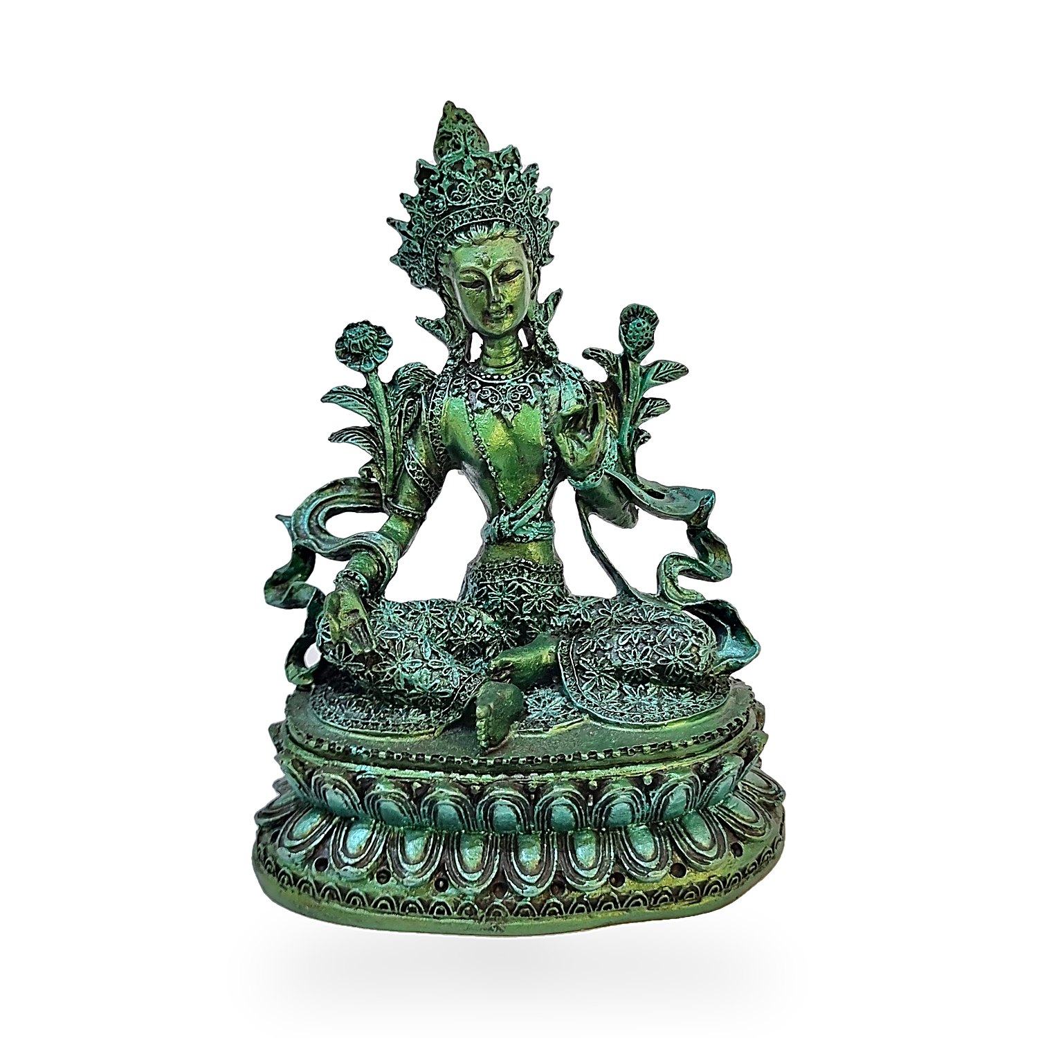 Estatua de Tara Verde, 15 x 11 x 7 cm. Go Natura, Manizales.