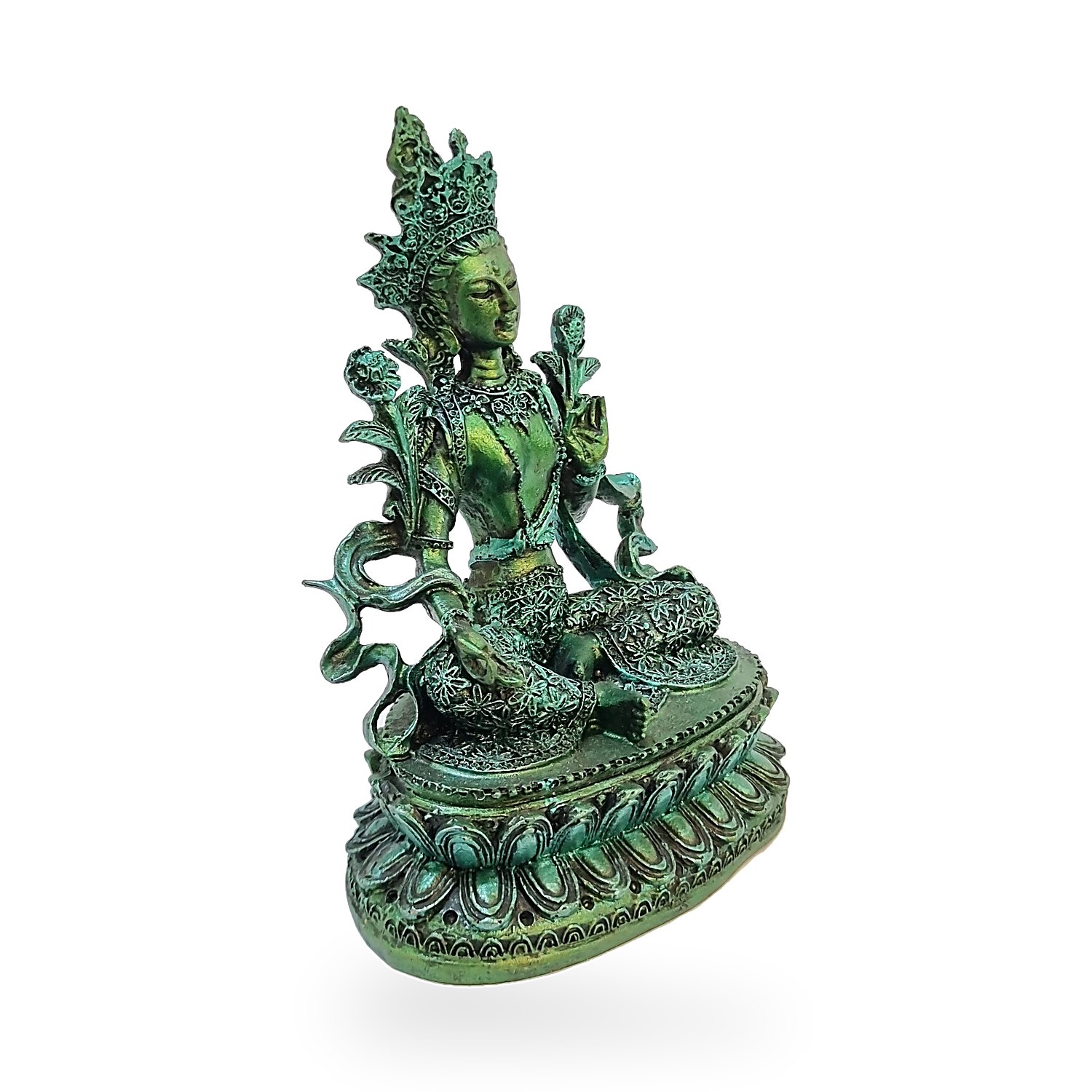 Estatua de Tara Verde, 15 x 11 x 7 cm. Go Natura, Manizales.