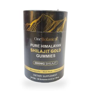 Shilajit en Gomitas Naturales del Himalaya 245 g. Go Natura, Manizales.